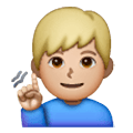 🧏🏼‍♂️ Emoji Homem Surdo: Pele Morena Clara na Samsung One UI 6.1.