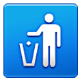 Emoji 🚮 Simbolo Per La Raccolta Dei Rifiuti su Samsung One UI 6.1.