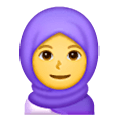 🧕 Emoji Frau mit Kopftuch Samsung One UI 6.1.