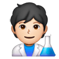 Emoji 🧑🏻‍🔬 Persona Che Lavora In Campo Scientifico: Carnagione Chiara su Samsung One UI 6.1.