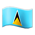 Emoji 🇱🇨 Bandiera: Saint Lucia su Samsung One UI 6.1.