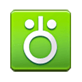 ⛣ Emoji Umfang mit Strich und zwei Punkten oben Samsung One UI 6.1.