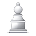 ♙ Emoji Weißer Schach-Stein Samsung One UI 6.1.