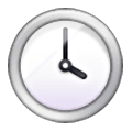 Emoji 🕓 Ore Quattro su Samsung One UI 6.1.
