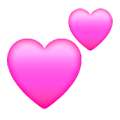 💕 Emoji zwei Herzen Samsung One UI 6.1.