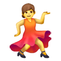 💃 Emoji Mulher Dançando na Samsung One UI 6.1.