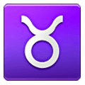 Emoji ♉ Segno Zodiacale Del Toro su Samsung One UI 6.1.