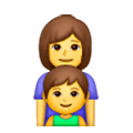 👩‍👦 Emoji Familia: Mujer Y Niño en Samsung One UI 6.1.
