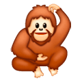 Emoji 🦧 Orangotango su Samsung One UI 6.1.