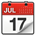 Emoji 📆 Calendario A Strappo su Samsung One UI 6.1.