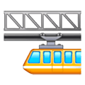 Émoji 🚟 Train Suspendu sur Samsung One UI 6.1.