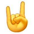 🤘 Emoji Mano Haciendo El Signo De Cuernos en Samsung One UI 6.1.