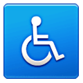 Émoji ♿ Symbole Accès Handicapés sur Samsung One UI 6.1.