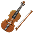 Emoji 🎻 Violino su Samsung One UI 6.1.