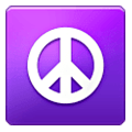☮️ Emoji Símbolo De La Paz en Samsung One UI 6.1.