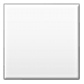 Emoji ⬜ Quadrato Bianco Grande su Samsung One UI 6.1.