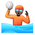 🤽🏿 Emoji Pessoa Jogando Polo Aquático: Pele Escura na Samsung One UI 6.1.