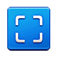 Emoji ⛶ Piazza con quattro angoli su Samsung One UI 6.1.