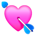 Émoji 💘 Cœur Et Flèche sur Samsung One UI 6.1.