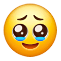 🥹 Emoji Rosto Segurando As Lágrimas na Samsung One UI 6.1.