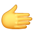 Emoji 🫱 Mano Destra su Samsung One UI 6.1.