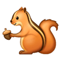 Émoji 🐿️ écureuil sur Samsung One UI 6.1.