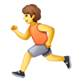 Emoji 🏃 Persona Che Corre su Samsung One UI 6.1.