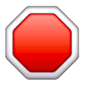 Émoji 🛑 Stop sur Samsung One UI 6.1.