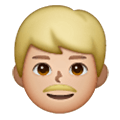 👨🏼 Emoji Mann: mittelhelle Hautfarbe Samsung One UI 6.1.