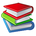 Emoji 📚 Libri su Samsung One UI 6.1.