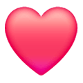 ❤️ Emoji Coração Vermelho na Samsung One UI 6.1.