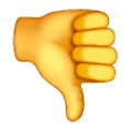 👎 Emoji Polegar Para Baixo na Samsung One UI 6.1.