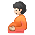 🫄🏻 Emoji Persona Embarazada: Tono De Piel Claro en Samsung One UI 6.1.
