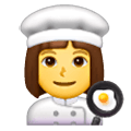 Emoji 👩‍🍳 Cuoca su Samsung One UI 6.1.