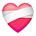 ❤️‍🩹 Emoji Reparando el corazón en Samsung One UI 6.1.