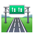 Emoji 🛣️ Autostrada su Samsung One UI 6.1.
