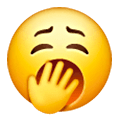 🥱 Emoji gähnendes Gesicht Samsung One UI 6.1.