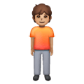 Emoji 🧍🏽 Persona In Piedi: Carnagione Olivastra su Samsung One UI 6.1.