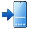 📲 Emoji Mobiltelefon mit Pfeil Samsung One UI 6.1.