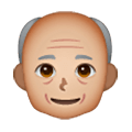 Emoji 👴🏼 Uomo Anziano: Carnagione Abbastanza Chiara su Samsung One UI 6.1.