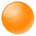 Émoji 🟠 Disque Orange sur Samsung One UI 6.1.