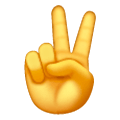 ✌️ Emoji Mano Con Señal De Victoria en Samsung One UI 6.1.