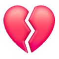 Emoji 💔 Cuore Infranto su Samsung One UI 6.1.