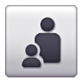 🧑‍🧒 Emoji Familie: Erwachsener, Kind Samsung One UI 6.1.