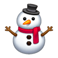 ⛄ Emoji Schneemann ohne Schneeflocken Samsung One UI 6.1.
