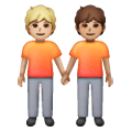 🧑🏼‍🤝‍🧑🏽 Emoji sich an den Händen haltende Personen: mittelhelle Hautfarbe, mittlere Hautfarbe Samsung One UI 6.1.