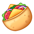 Emoji 🥙 Pita Farcita su Samsung One UI 6.1.