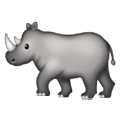 🦏 Emoji Rinoceronte en Samsung One UI 6.1.