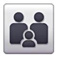 Émoji 🧑‍🧑‍🧒 Famille : Adulte,  sur Samsung One UI 6.1.