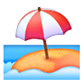 🏖️ Emoji Playa Y Sombrilla en Samsung One UI 6.1.